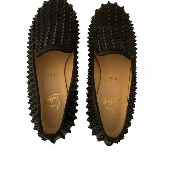 Christian Louboutin Rollin Spike Flats - Picture 3 of 9